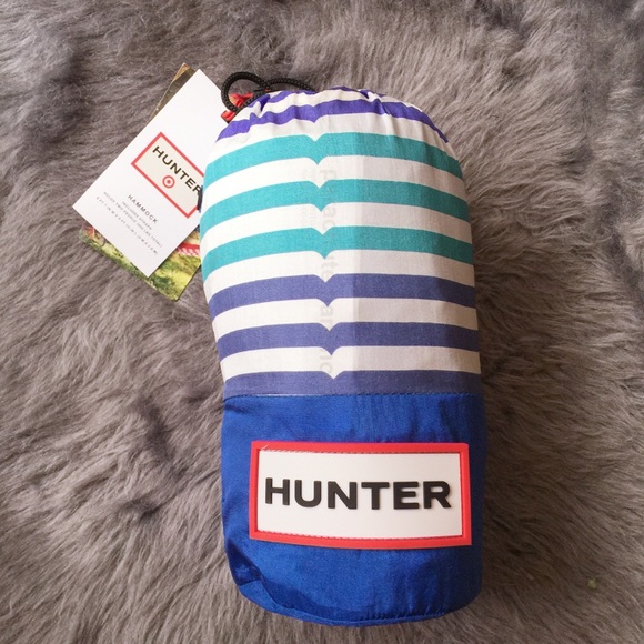 NWT Hunter For Target blue/white striped Hammock - Picture 5 of 5